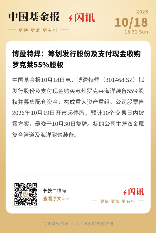 停牌前大涨!301468,重大资产重组
