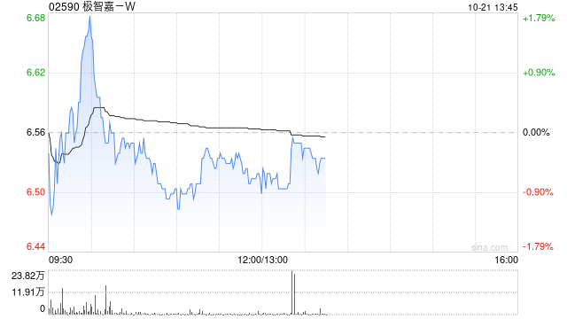极智嘉-W于10月20日斥资64.62万港元回购10万股
