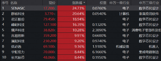 “物理AI端侧芯片第一股”SENASIC大涨24%,港股通信息技术ETF 华宝(159131)标的指数收涨3.9%